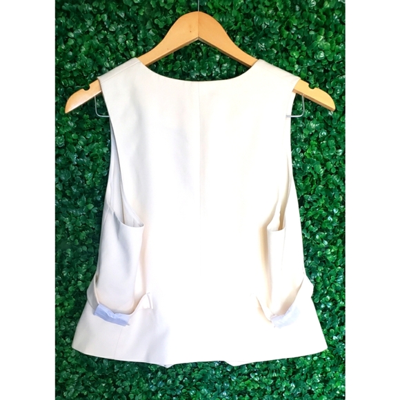 42. J.Crew Collection Slim-fit vest in drapey twill - Picture 6 of 7